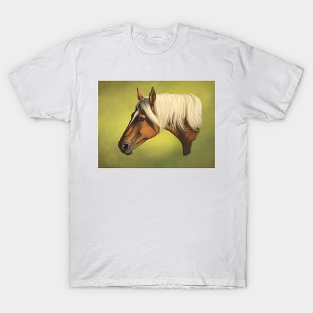 Epona, the Flaxen Mare T-Shirt by KJL90